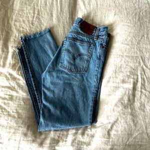 Levi Wedgie Jeans
